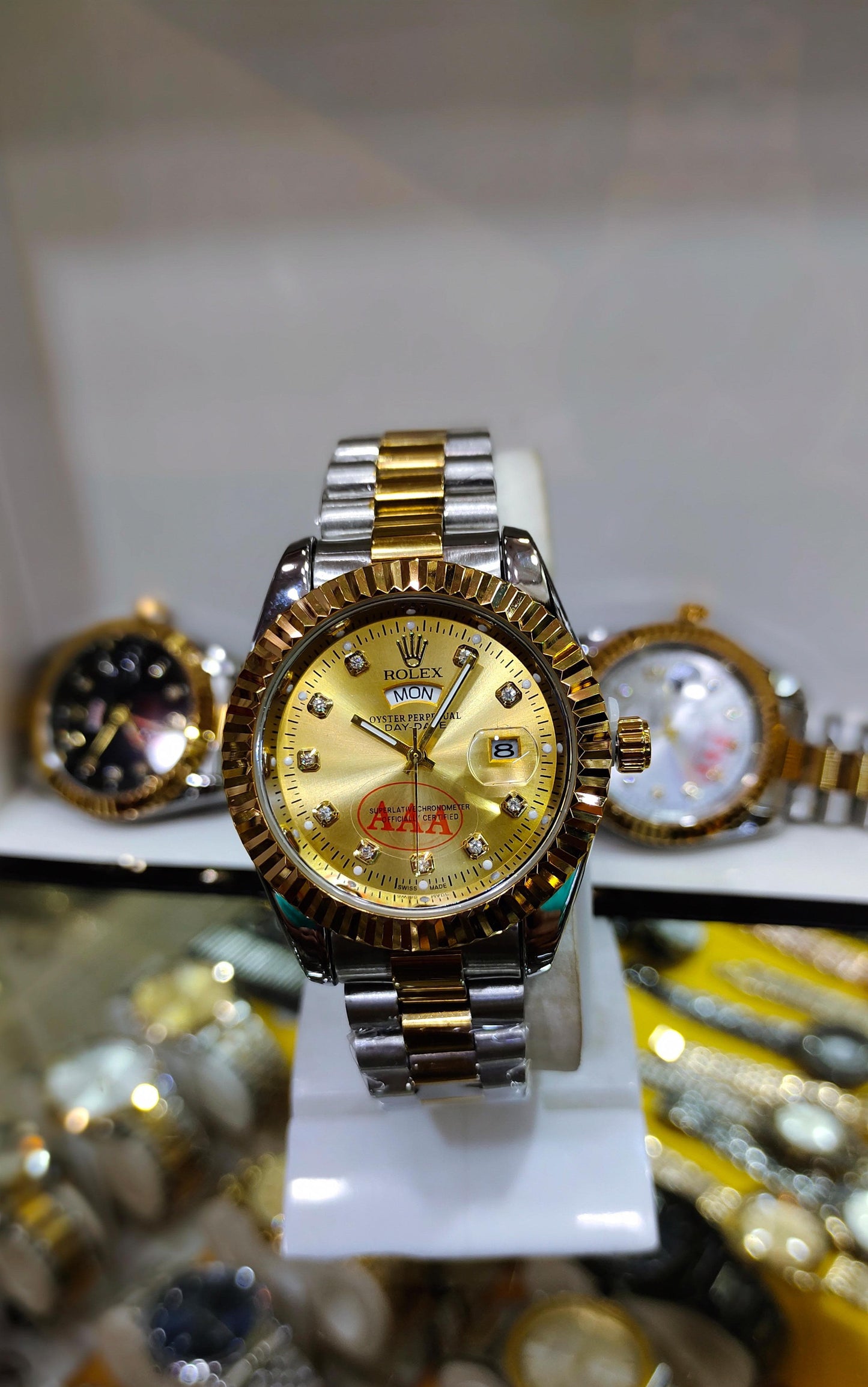 Dial RLX Day & Date – 40mm – Stainless Steel – 486